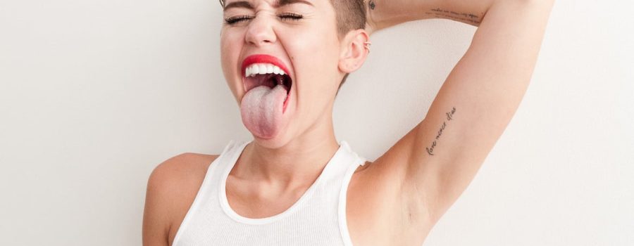 miley cyrus pays another visit to terry richardsons studio 7