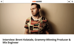 Ask Audio Interview Brent Kolatalo